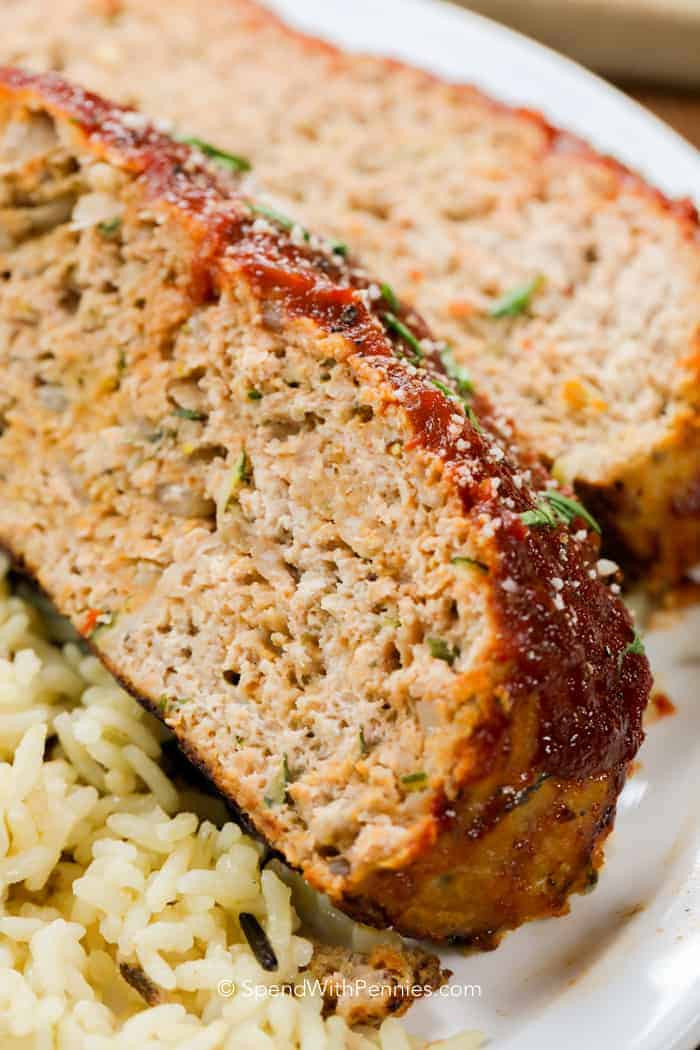 Turkey Meatloaf Cooking Time
 Easy Turkey Meatloaf Moist Spend with Pennies