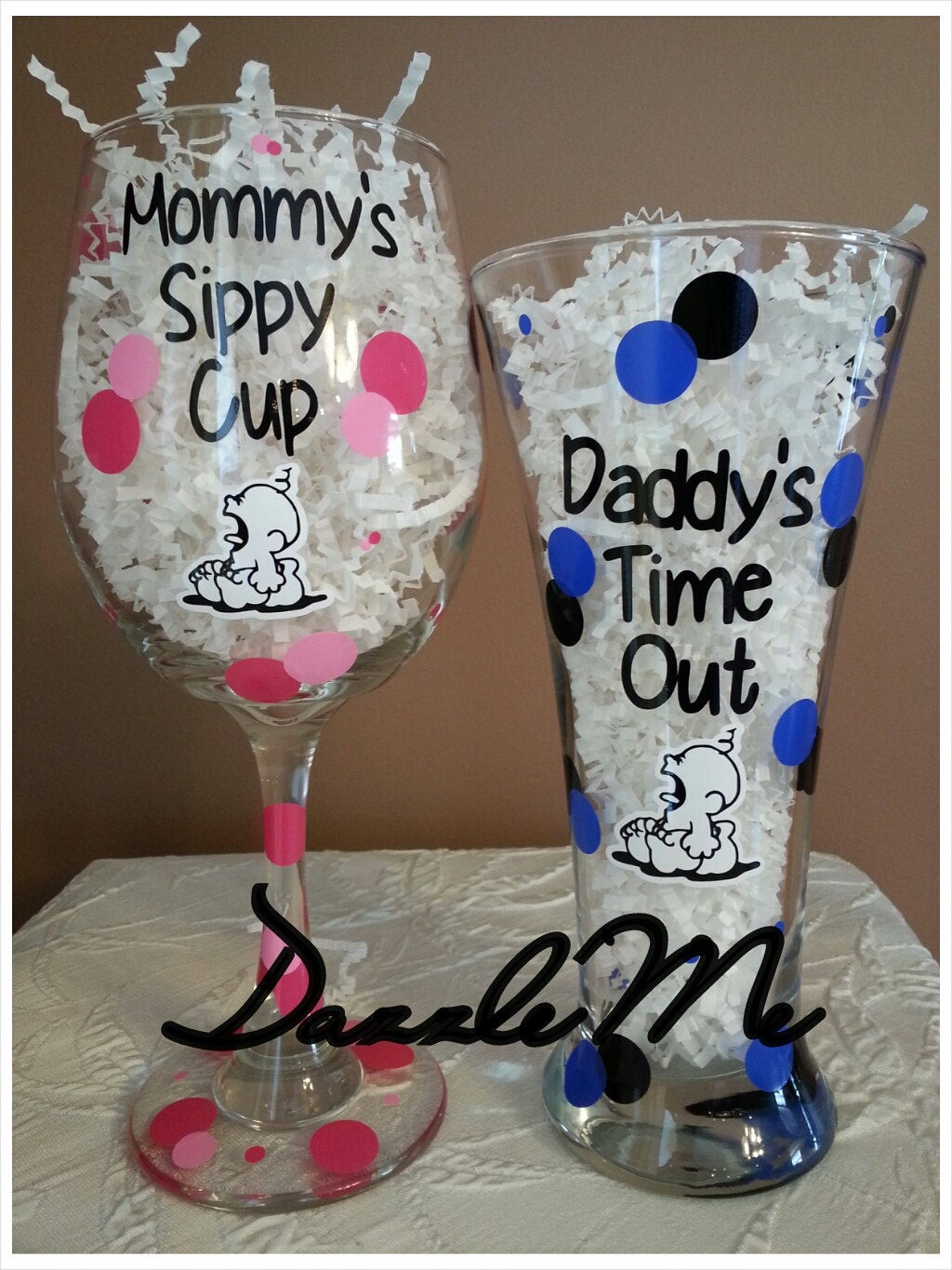 Typical Baby Shower Gifts
 Cute Baby Shower Gift Mommys Sippy Cup & by DazzleMeByCamelle
