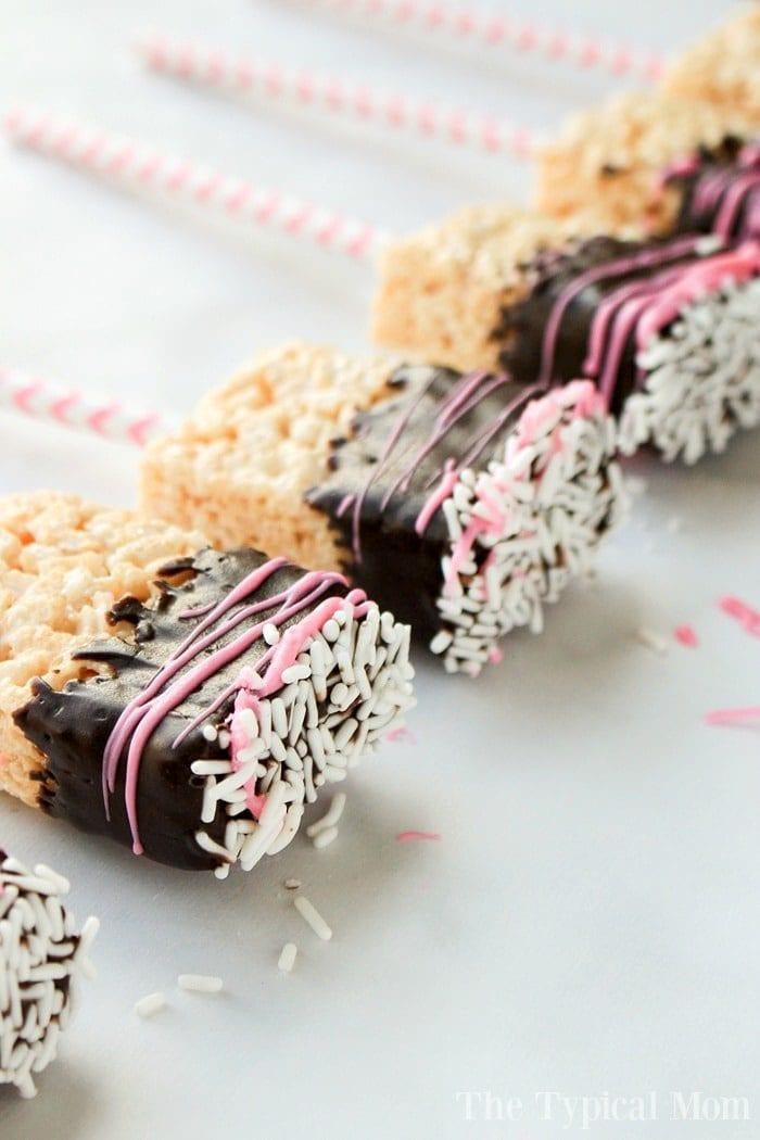 Typical Baby Shower Gifts
 Rice Krispy Treat Pops · The Typical Mom