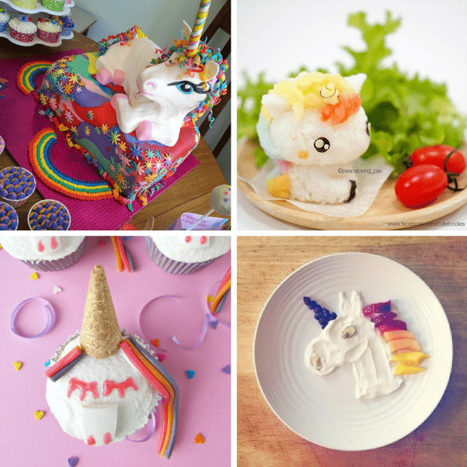 Unicorn Food Party Ideas
 unicorn food ideas for your unicorn party or rainbow party