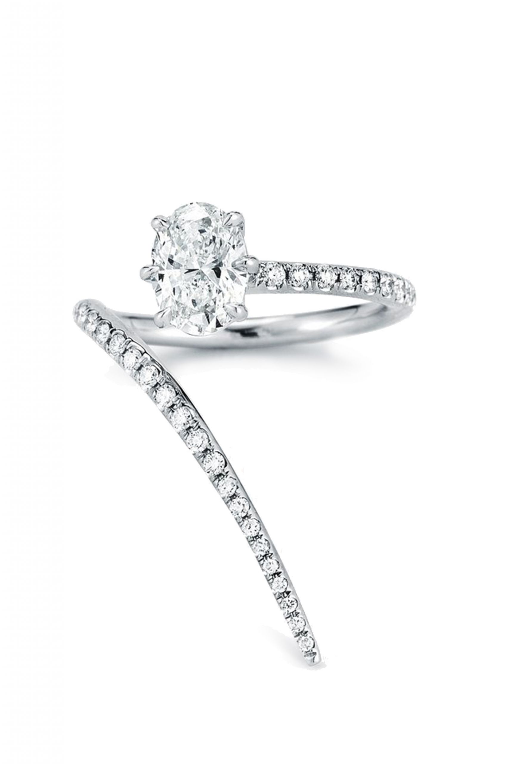 Unique Diamond Wedding Rings
 27 Unique Engagement Rings Beautiful Non Diamond and
