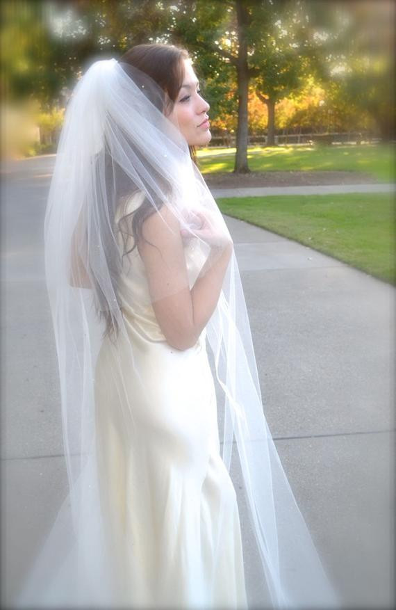 Used Wedding Veils
 Traditional Wedding Veil Cathedral Veil with by