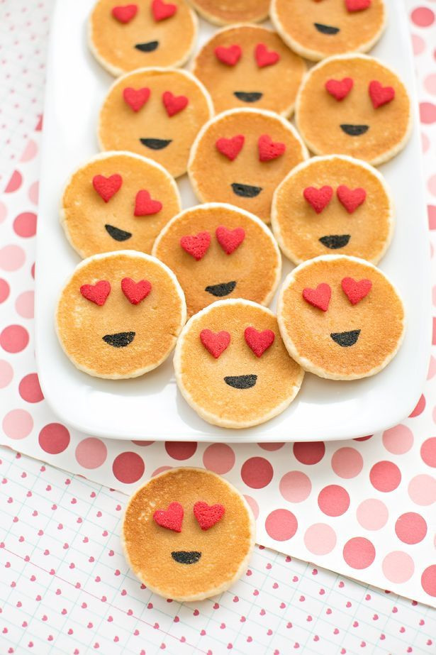Valentine Breakfast For Kids
 EASY MINI EMOJI PANCAKES CUTE BREAKFAST IDEA FOR KIDS