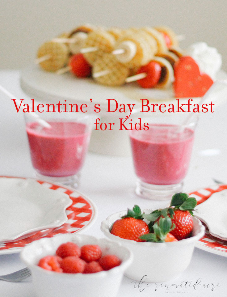 Valentine Breakfast For Kids
 A Valentine s Day Breakfast for Kids