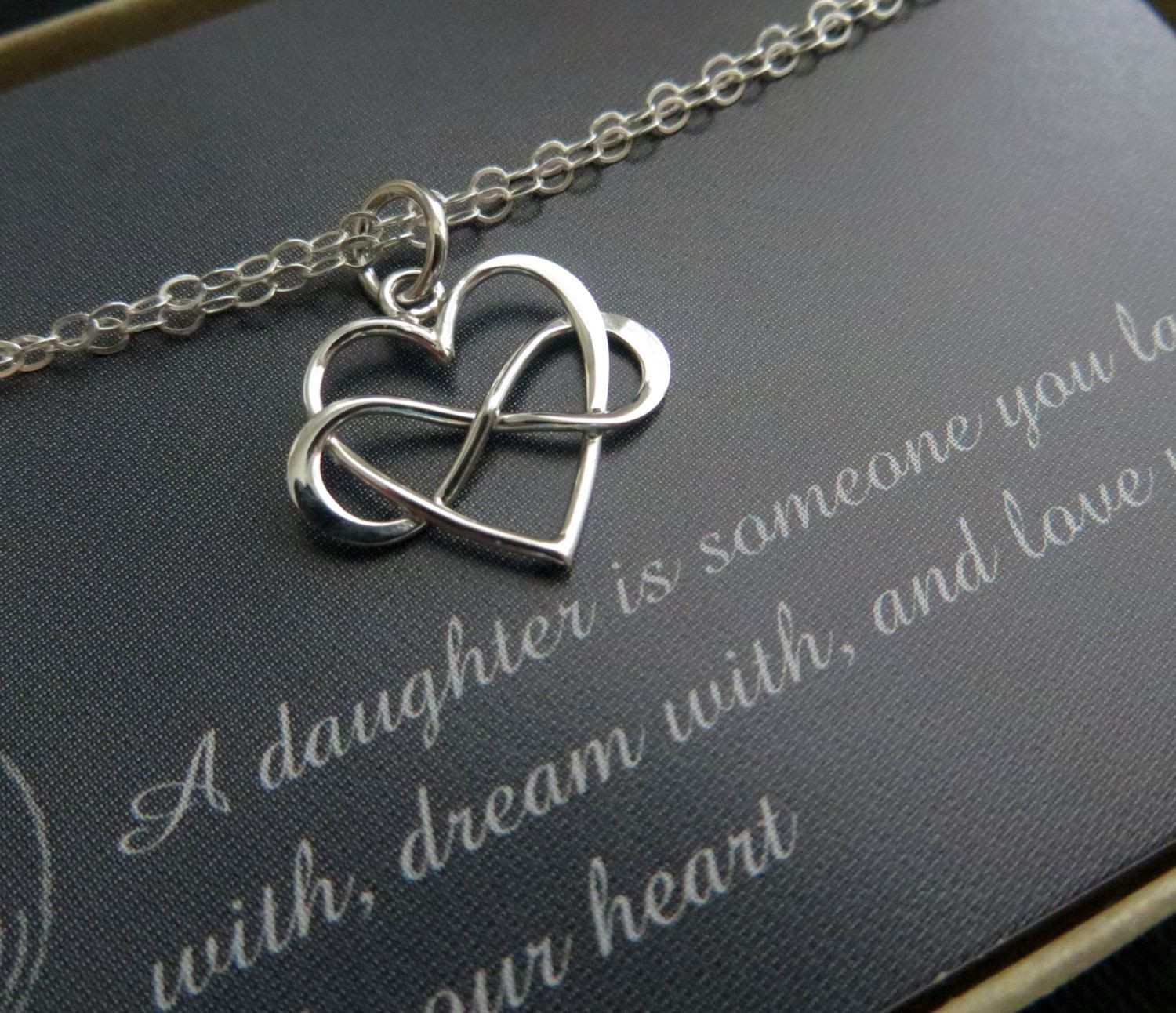 Valentine Gift Ideas For Daughter
 Gift for daughter from mom infinity heart bracelet