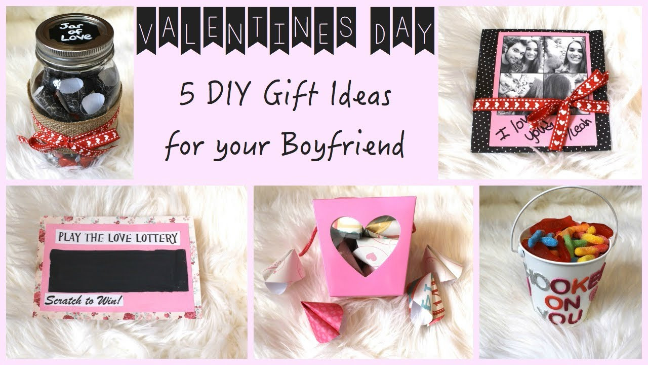 Valentine Gift Ideas For My Boyfriend
 5 DIY Gift Ideas for Your Boyfriend