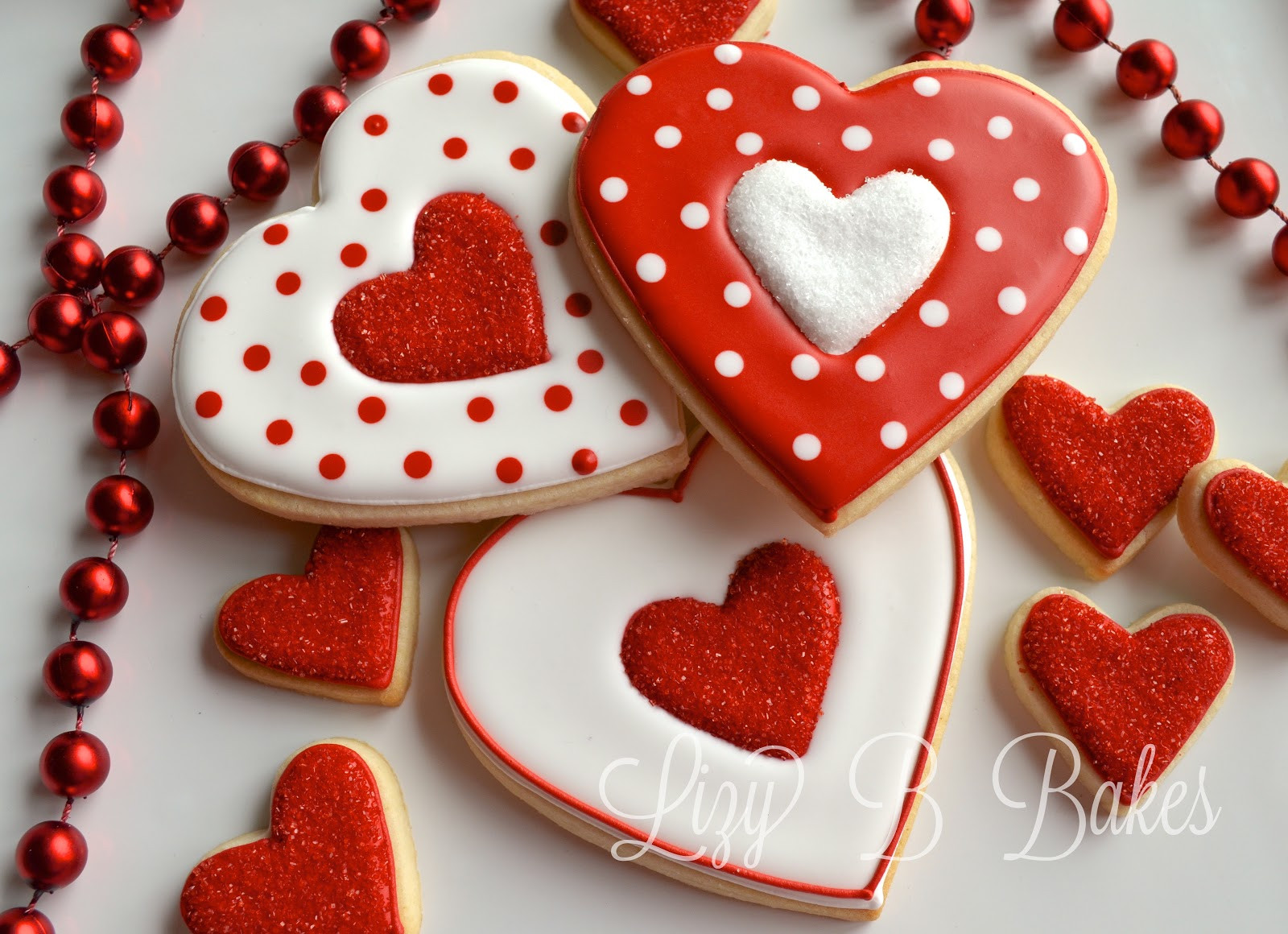 Valentine Sugar Cookies
 Lizy B Take A Peek Tuesday Which Came First