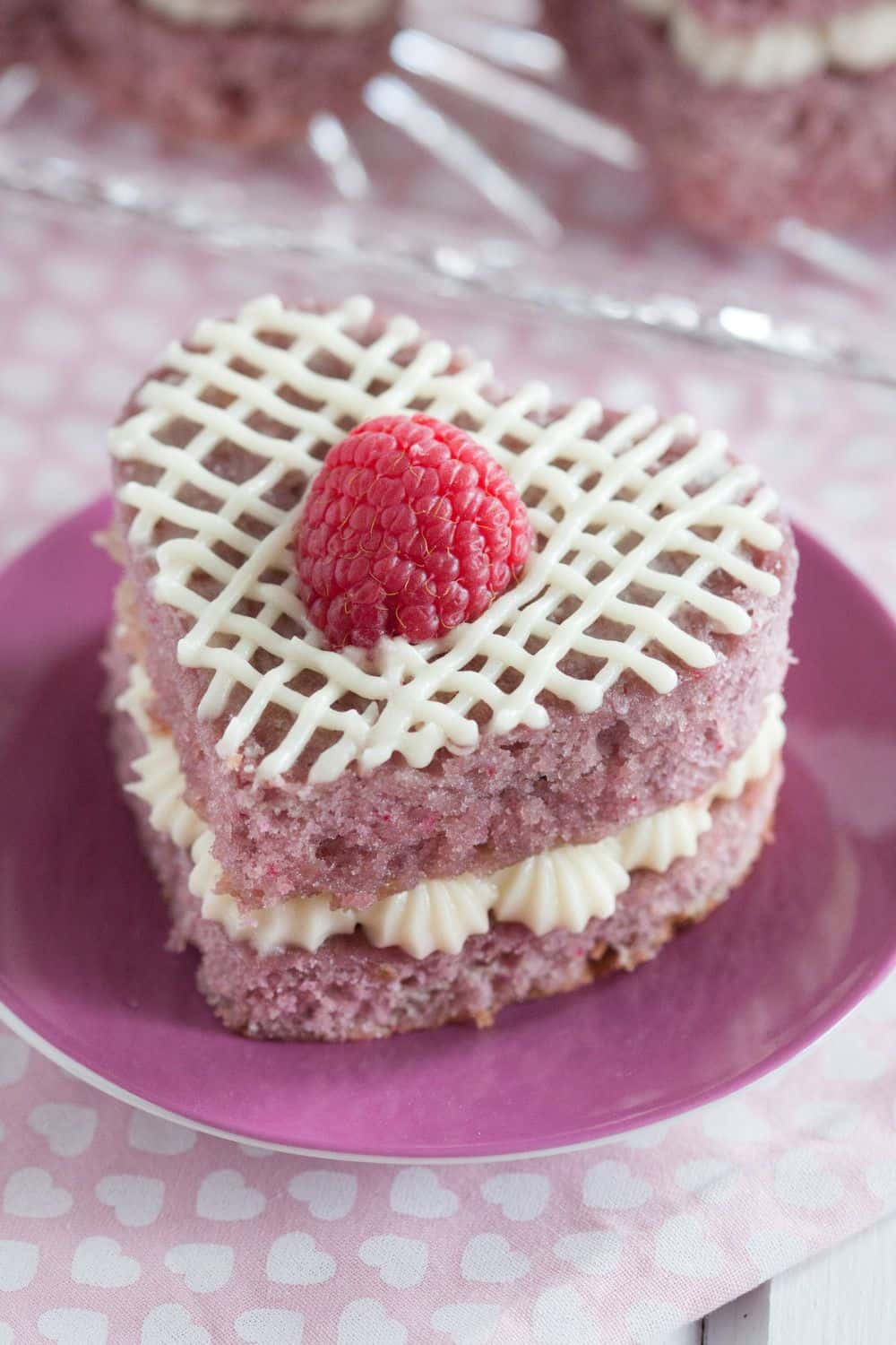 Valentines Day Cake Recipe
 Fresh Raspberry Mini Cakes Goo Godmother
