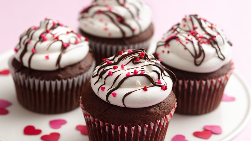 Valentines Day Cakes And Cupcakes
 Valentine Parfait Cupcakes Recipe BettyCrocker