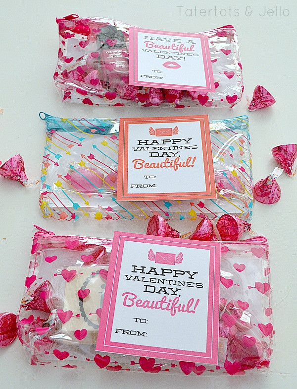 Valentines Gift Ideas For Teens
 "Beautiful" Valentine s Day Printables Tween or Teen