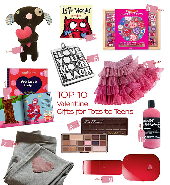 Valentines Gift Ideas For Teens
 Top 10 Thursdays Valentine Gifts for Tots to Teens