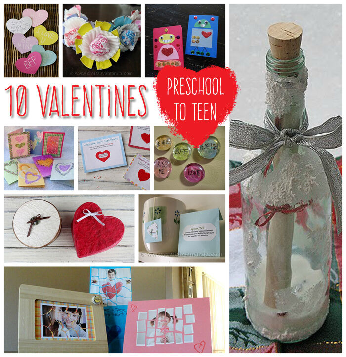Valentines Gift Ideas For Teens
 10 DIY Valentines Gift Ideas from Preschool to Teen