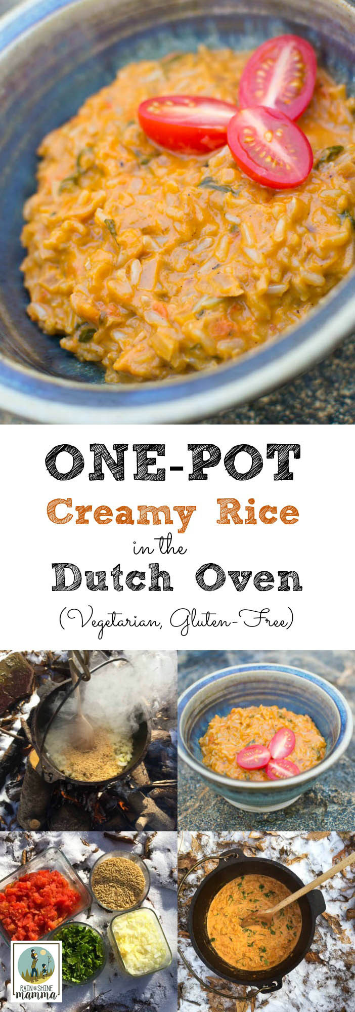 Vegan Dutch Oven Recipes
 e Pot Creamy Rice Recipe for the Dutch Oven Ve arian GF