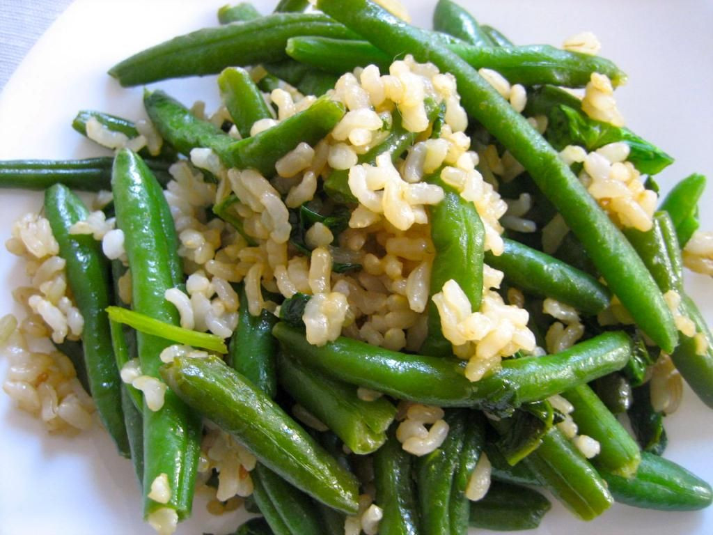 Vegan Green Beans Recipes
 green bean & rice medley vegan recipe Fresh green beans