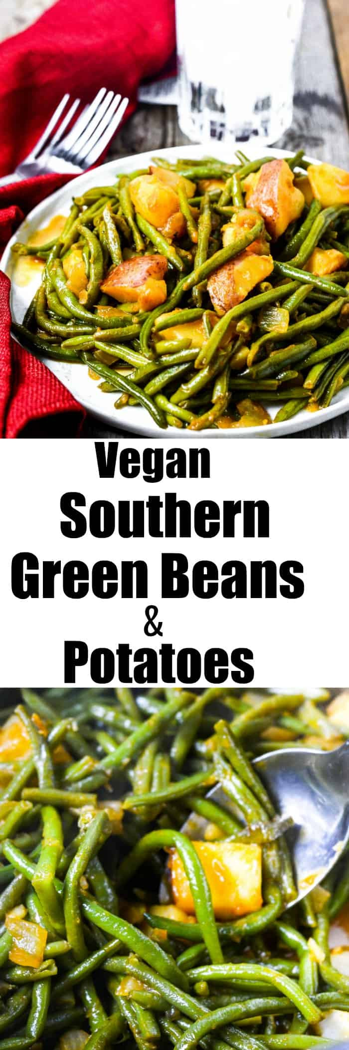 Vegan Green Beans Recipes
 Vegan Southern Green Beans and Potatoes Healthier Steps