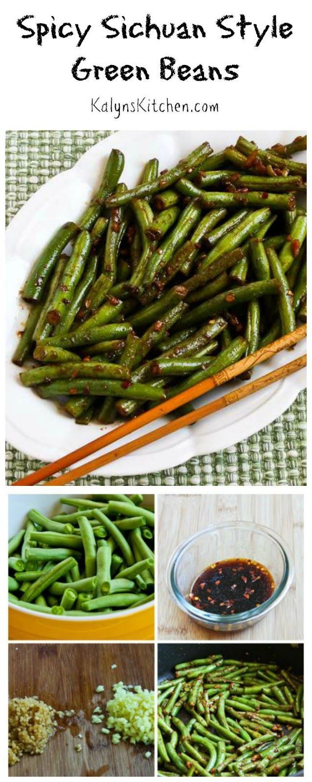 Vegan Green Beans Recipes
 Spicy Sichuan Style Green Beans Recipe