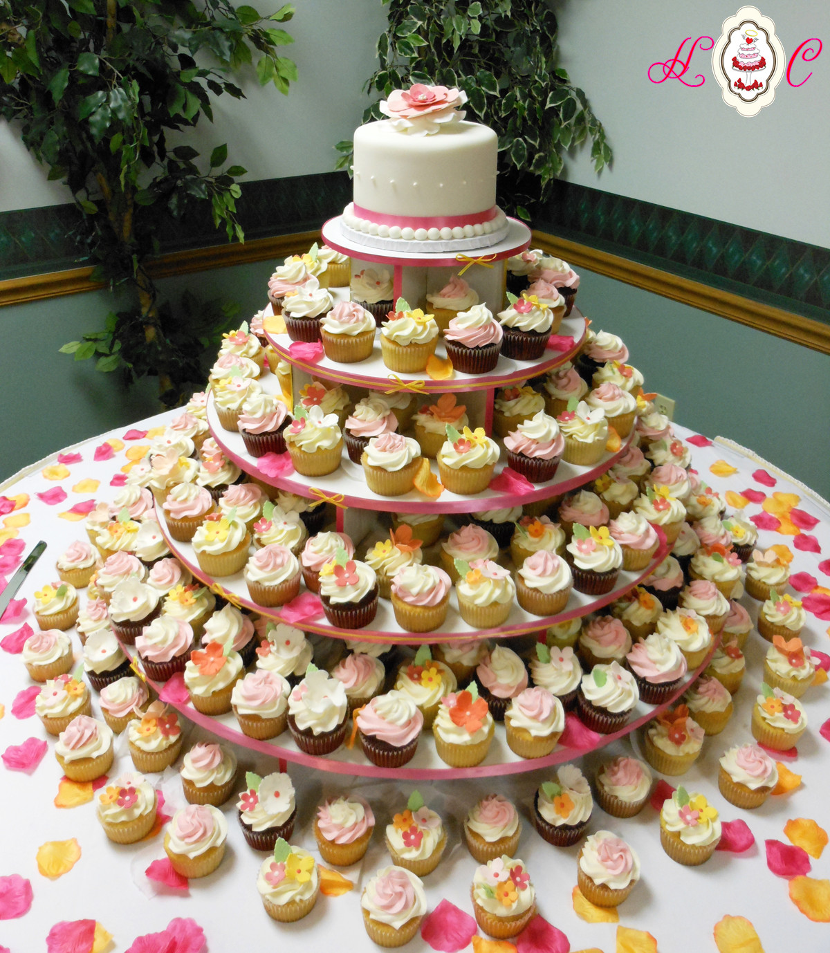 Wedding Cake Cupcakes
 Wedding Cakes in Marietta Parkersburg & More Heavenly