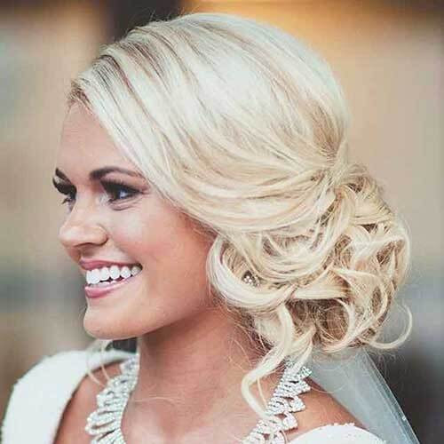Wedding Hairstyle Side Bun
 50 Superb Wedding Looks to Try if You Have Short Hair