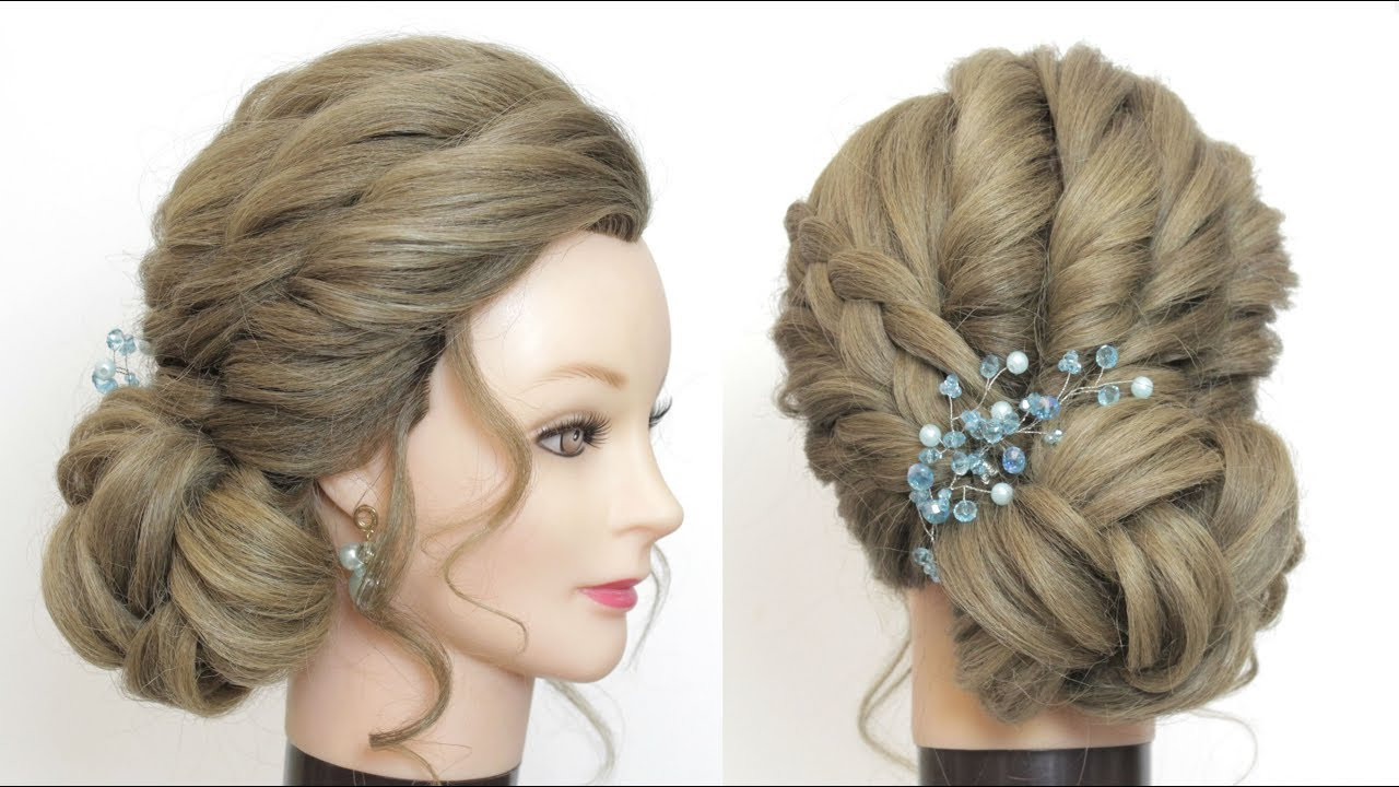 Wedding Hairstyle Side Bun
 Bridal Hairstyle For Long Hair New Low Side Bun