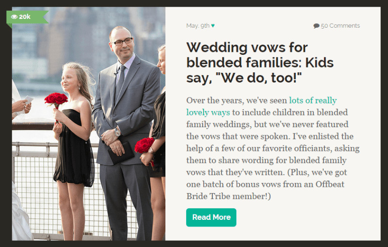 Wedding Vows That Include Children
 Sweet wedding vows that include mating penguins and Broad