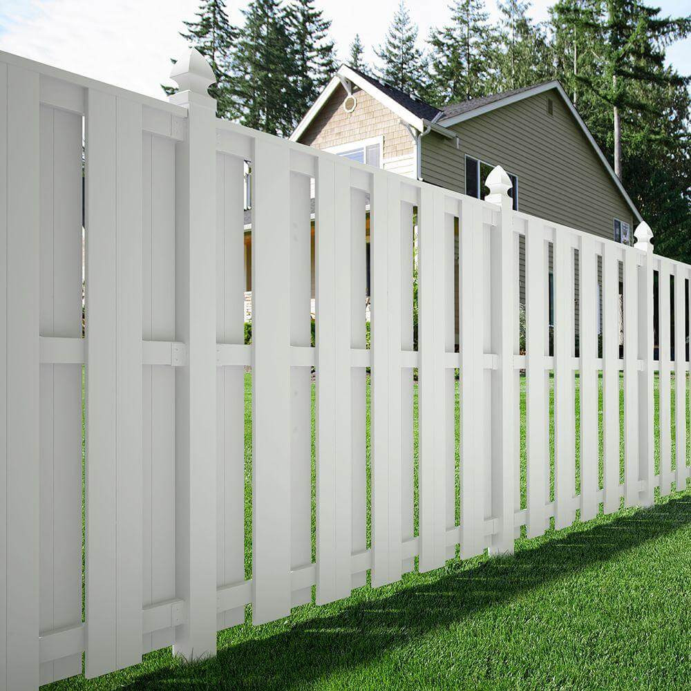 White Backyard Fence
 75 Fence Designs and Ideas BACKYARD & FRONT YARD