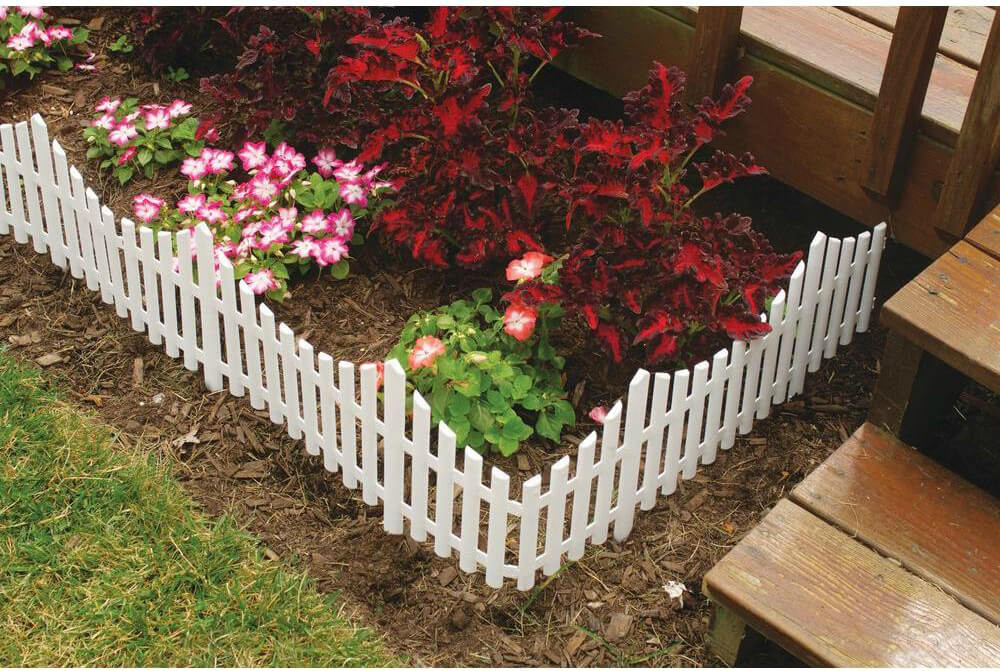 White Backyard Fence
 75 Fence Designs Styles Patterns Tops Materials and Ideas
