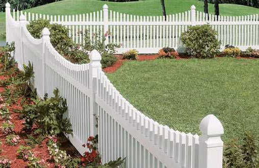 White Backyard Fence
 small miracles Caregiver Wednesdays Boundaries pt 1