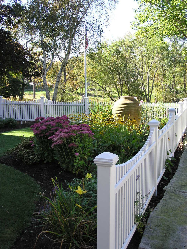 White Backyard Fence
 3 Steps Garden Prep Your April to do List