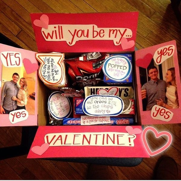 Will You Be My Valentine Gift Ideas
 Cute valentines t for him DIY&TIPS