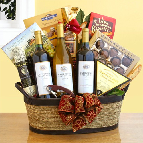 Wine Gift Basket Ideas To Make
 Wine Gift Baskets Buy & Shop line