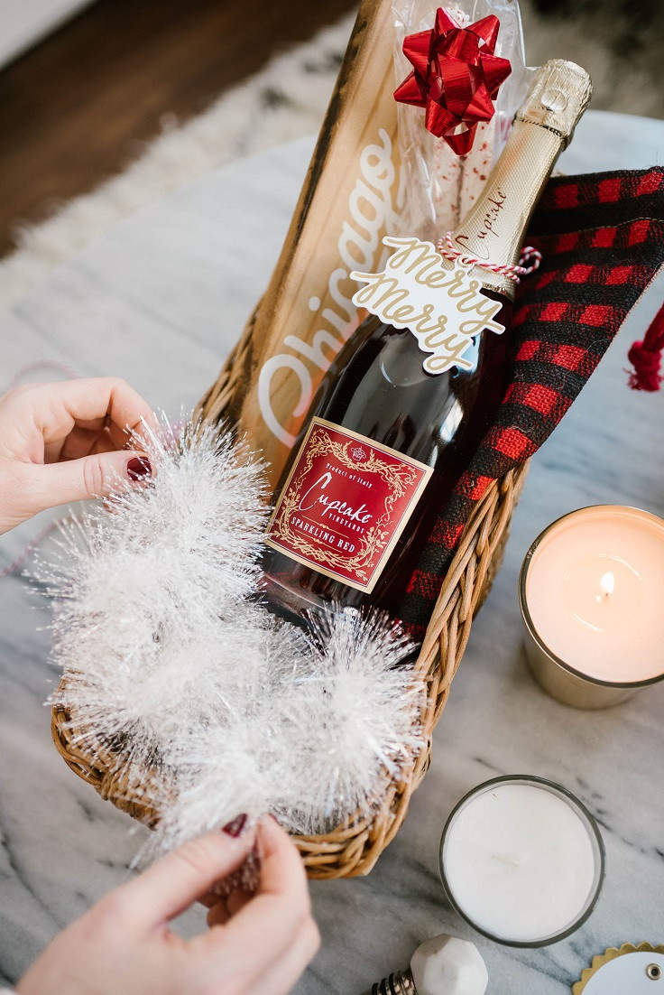 Wine Gift Basket Ideas To Make
 Top 10 DIY Gift Basket Ideas for Christmas Top Inspired