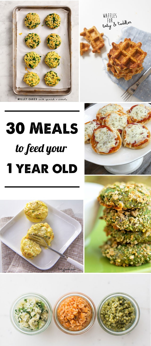 1 Year Old Baby Food Recipes
 30 Meal Ideas for a 1 year old