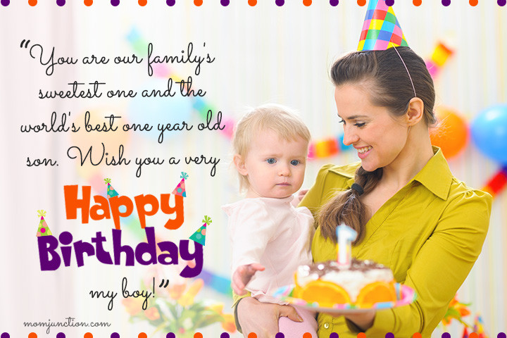 1 Year Old Birthday Quotes
 106 Wonderful 1st Birthday Wishes And Messages For Babies