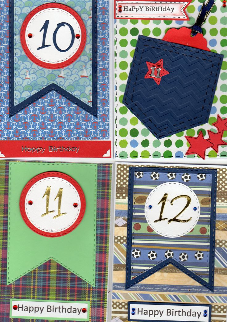 10 Year Old Boy Birthday Gift Ideas 2020
 10 11 and 12 year old boys birthday cards using the