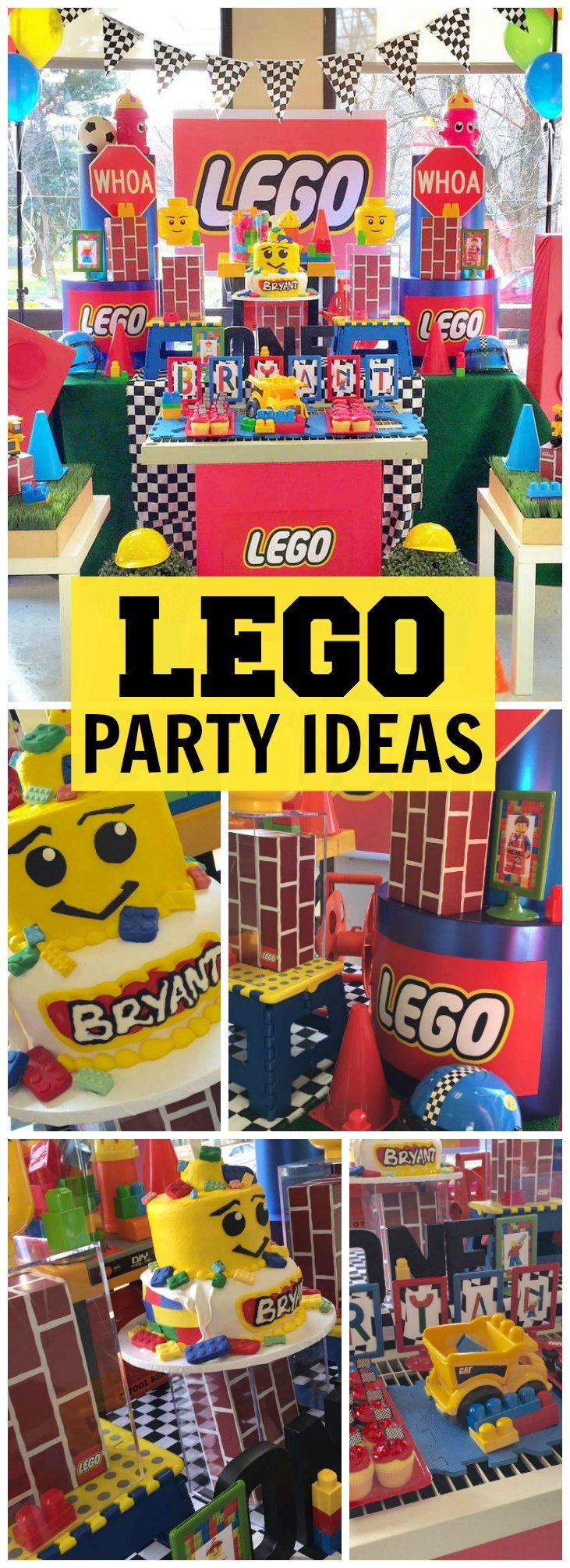 10 Year Old Boy Birthday Gift Ideas 2020
 This colorful Lego birthday party is for a one year old