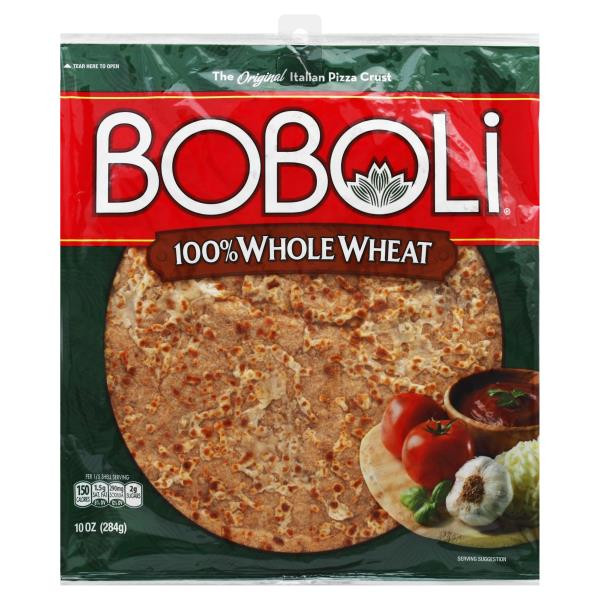 100 Whole Wheat Pizza Dough
 Boboli Pizza Crust Whole Wheat Publix