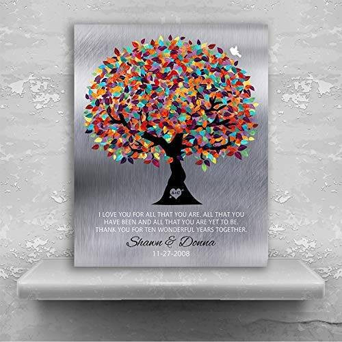 10Th Anniversary Gift Ideas For Couples
 Amazon Ten Year Anniversary Gift for Couple Gift