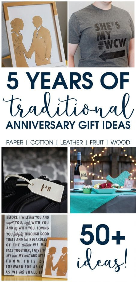 12 Years Anniversary Gift Ideas
 Traditional Anniversary Gift Ideas for the First 5 Years