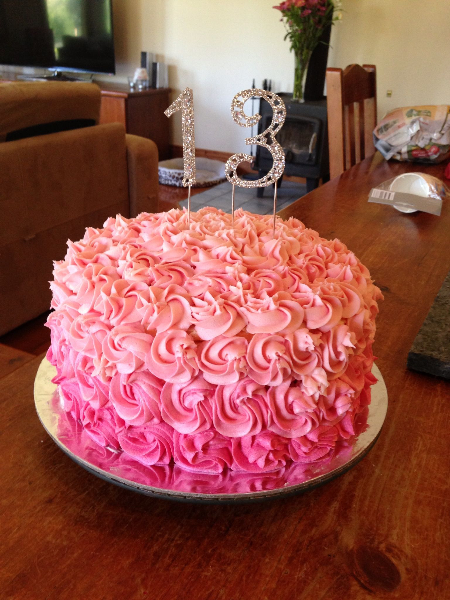 13th Birthday Cake Ideas
 Millie s 13th birthday cake