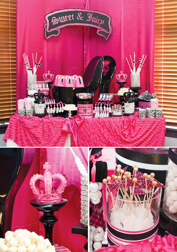 16th Birthday Party Decorations
 Sweet & JUICY Sixteenth Birthday Party Hostess with the