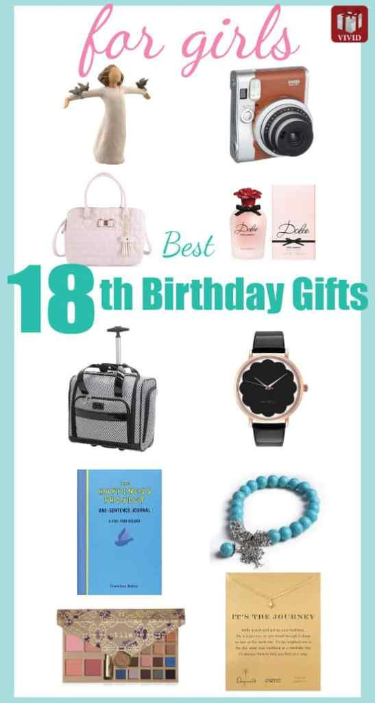 18 Year Old Birthday Gift Ideas Girl
 Best 18th Birthday Gifts for Girls Vivid s