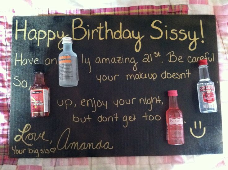 18Th Birthday Gift Ideas For Sister
 The 25 best Sister birthday ts ideas on Pinterest