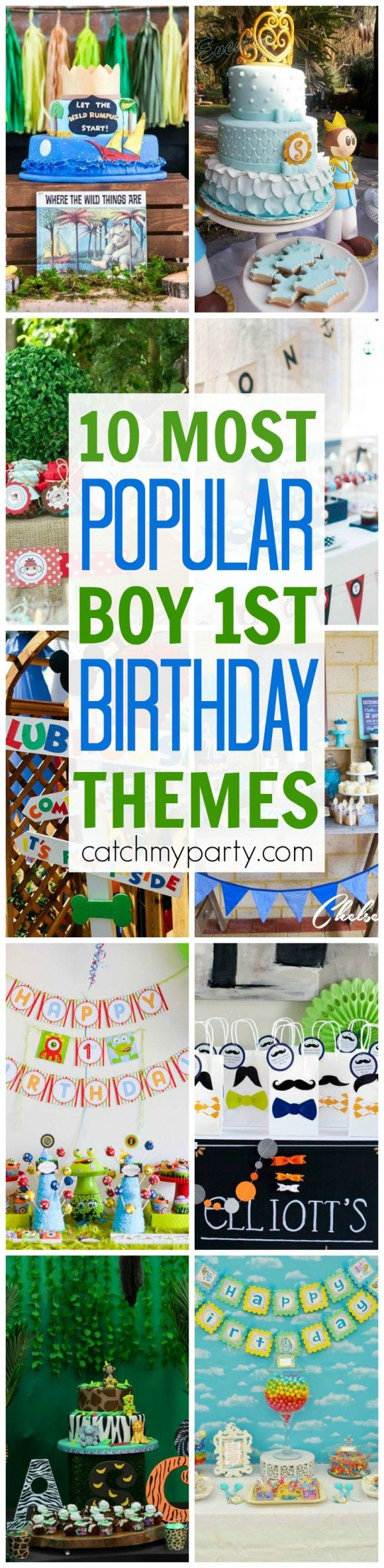 1St Birthday Party Themes For Baby Boy
 10 Most Popular Boy 1st Birthday Party Themes