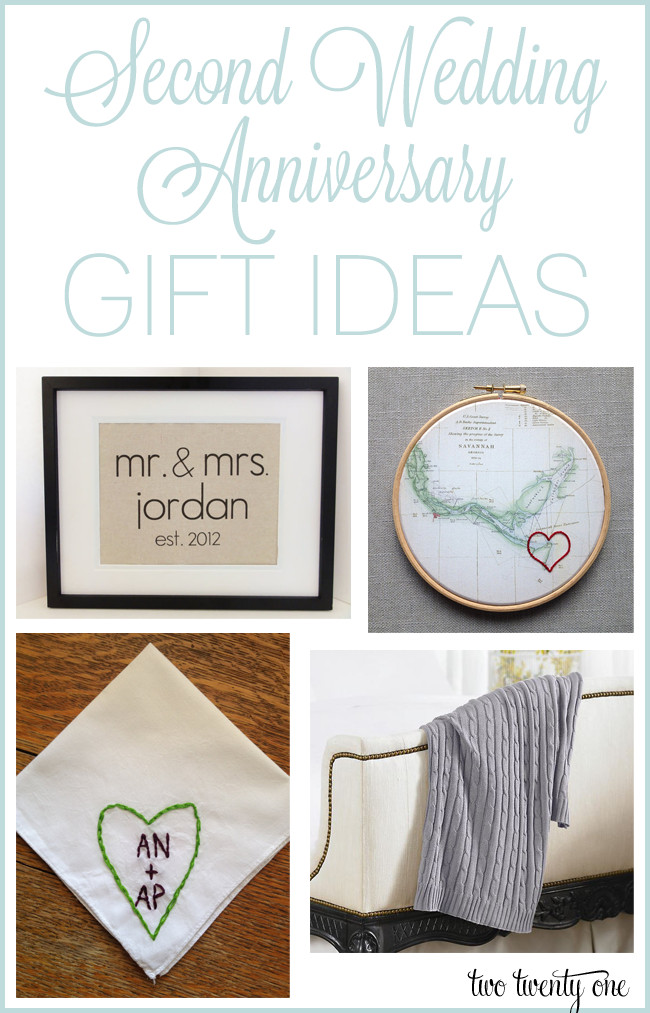 2 Year Anniversary Gift Ideas For Him
 Second Anniversary Gift Ideas