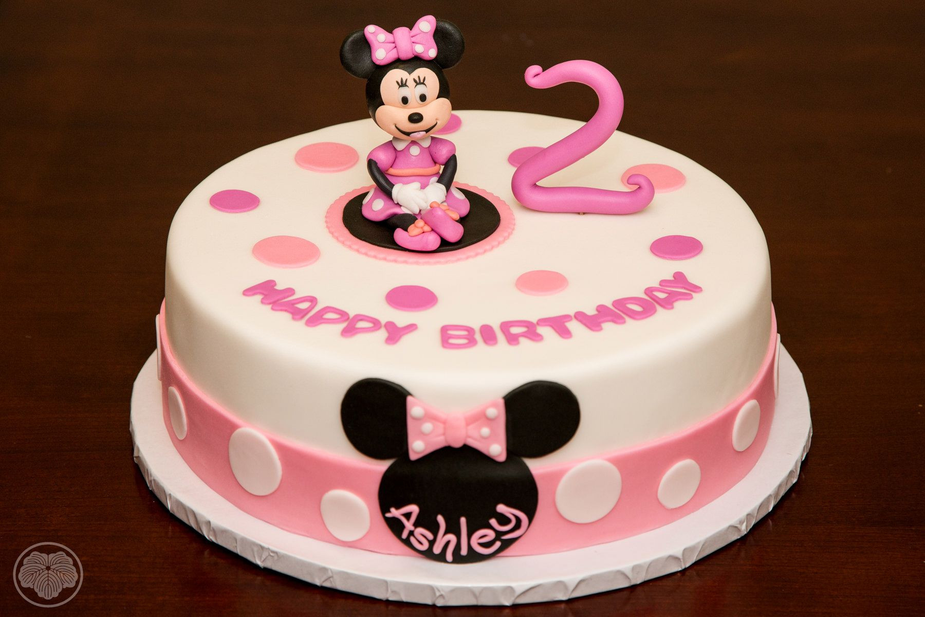 2 Year Old Birthday Cake
 Minnie Mouse birthday cake for two year old
