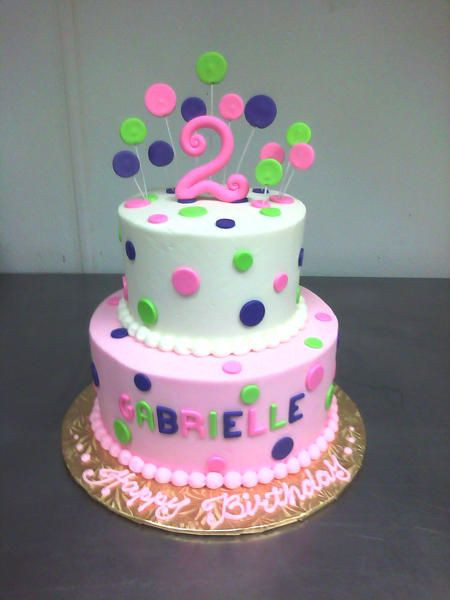 2 Year Old Birthday Cakes
 cakes for 2 year old girl Google Search cakes