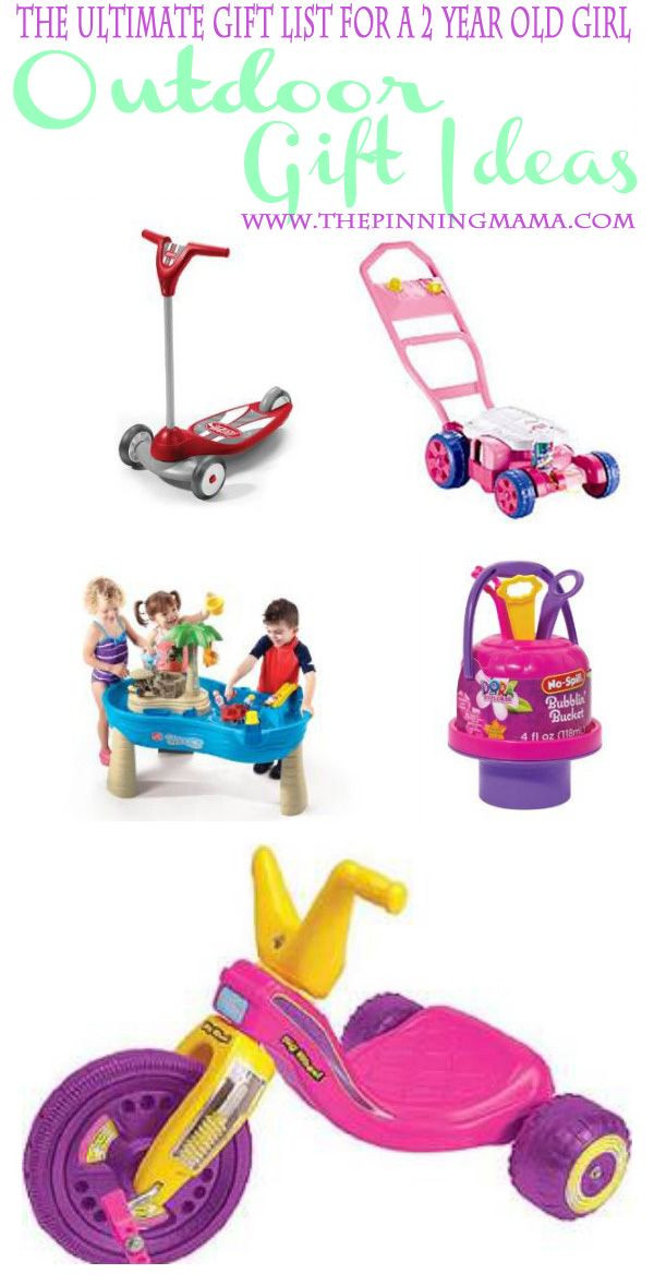 2 Yr Old Girl Birthday Gift Ideas
 Outdoor Gift Ideas for a 2 Year Old Girl