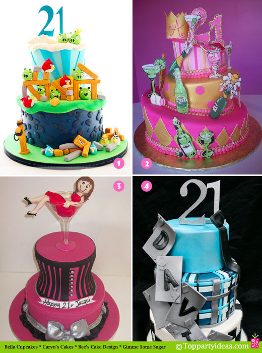21 Birthday Cake Ideas
 21st Birthday Party Ideas