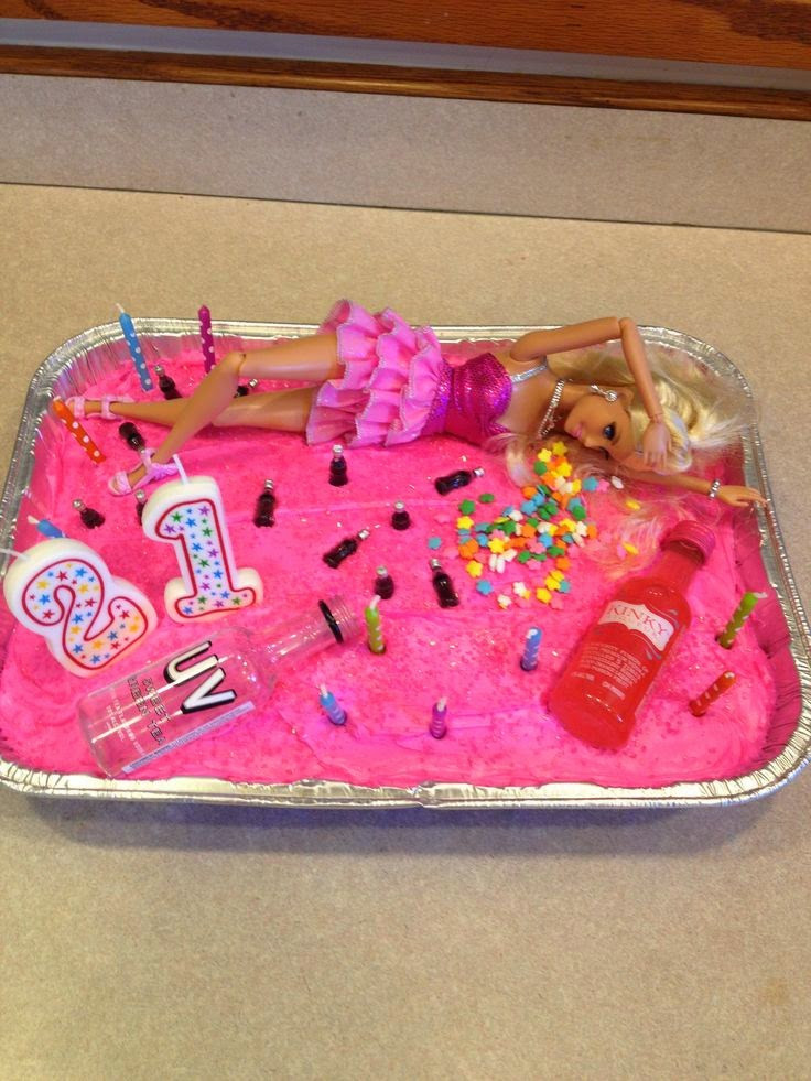 21 Birthday Cake Ideas
 Top 62 21st Birthday Cakes Barbie