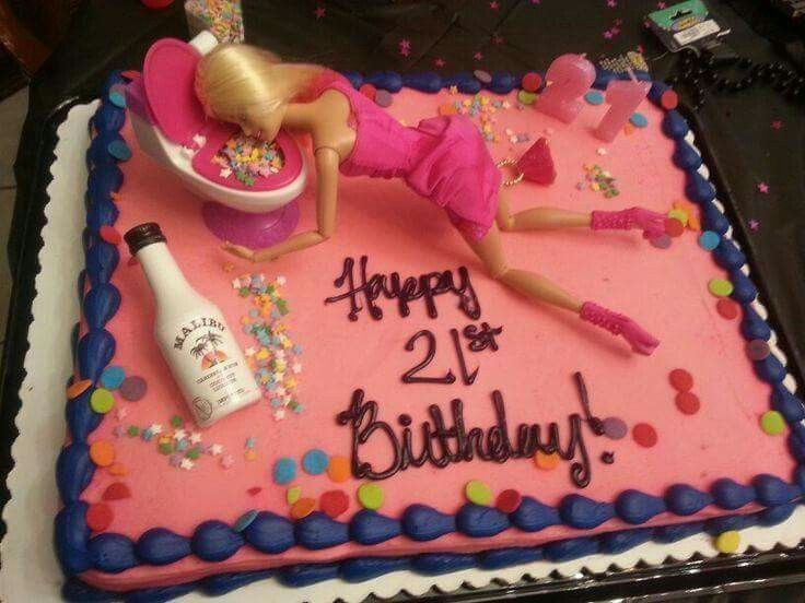 21st Birthday Cake Barbie
 Puking Barbie in 2019